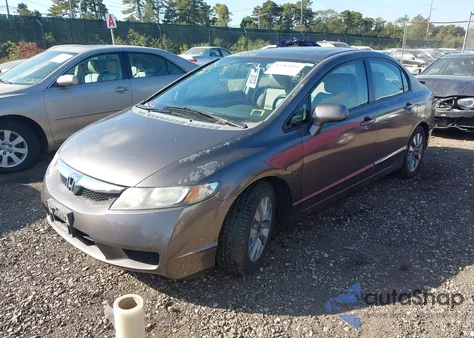 2010 Honda Civic Ex-L z USA, uszkodzony, nr VIN 2HGFA1F97AH519337